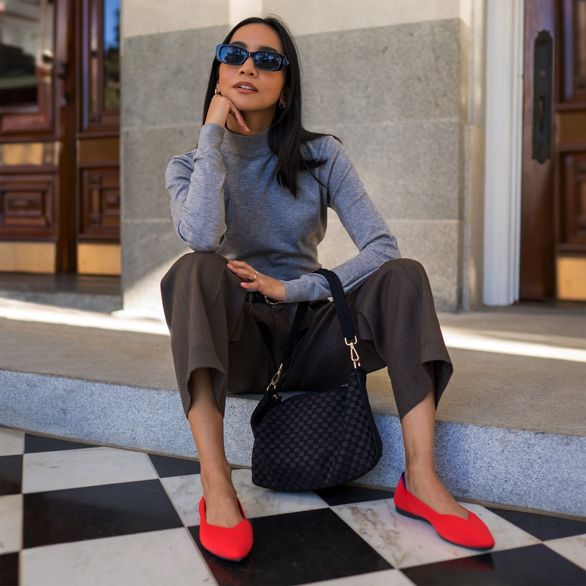 The Daily Crossbody - Black Sand - Image 3