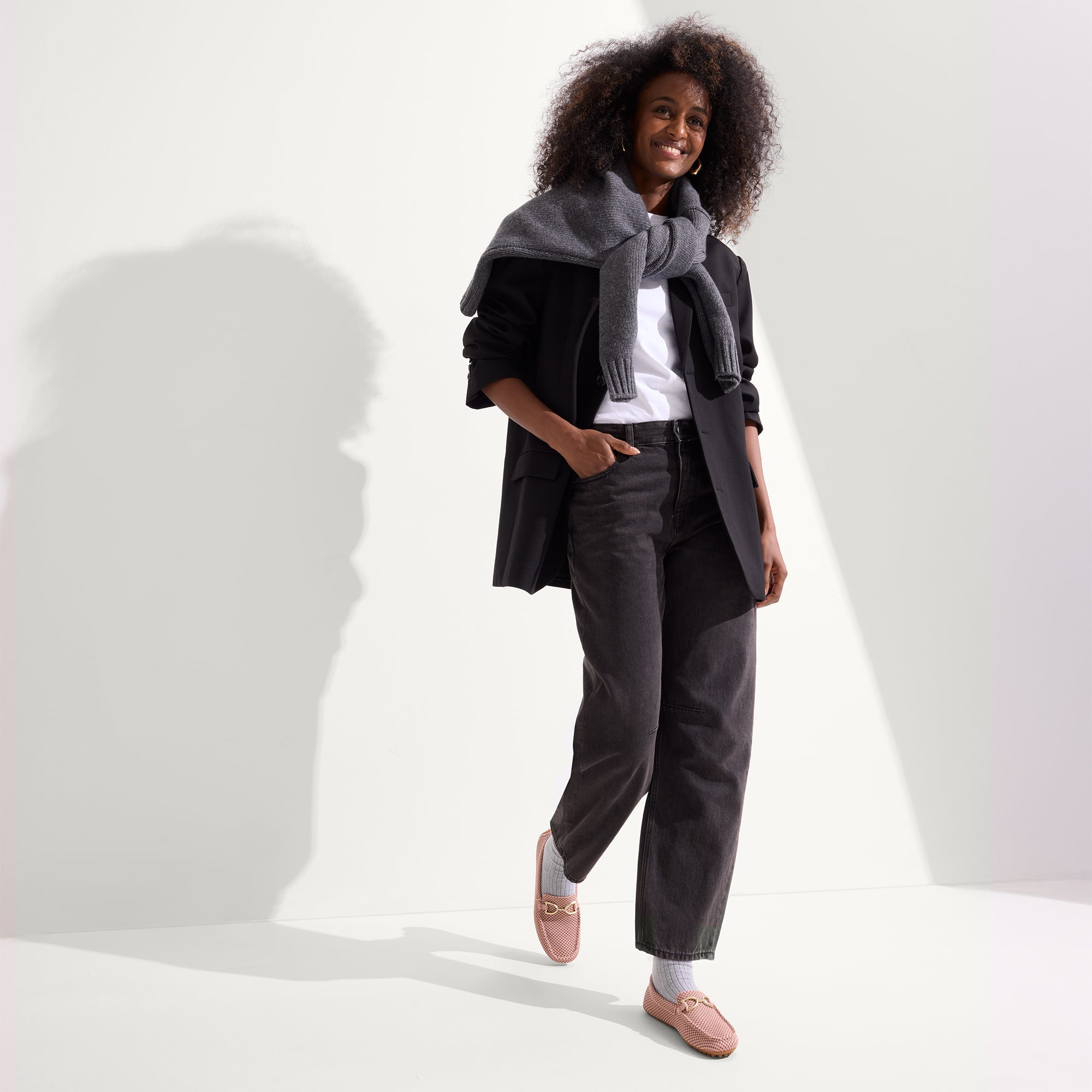 The Double Bit Driver - Rose Micro Check - Image 4