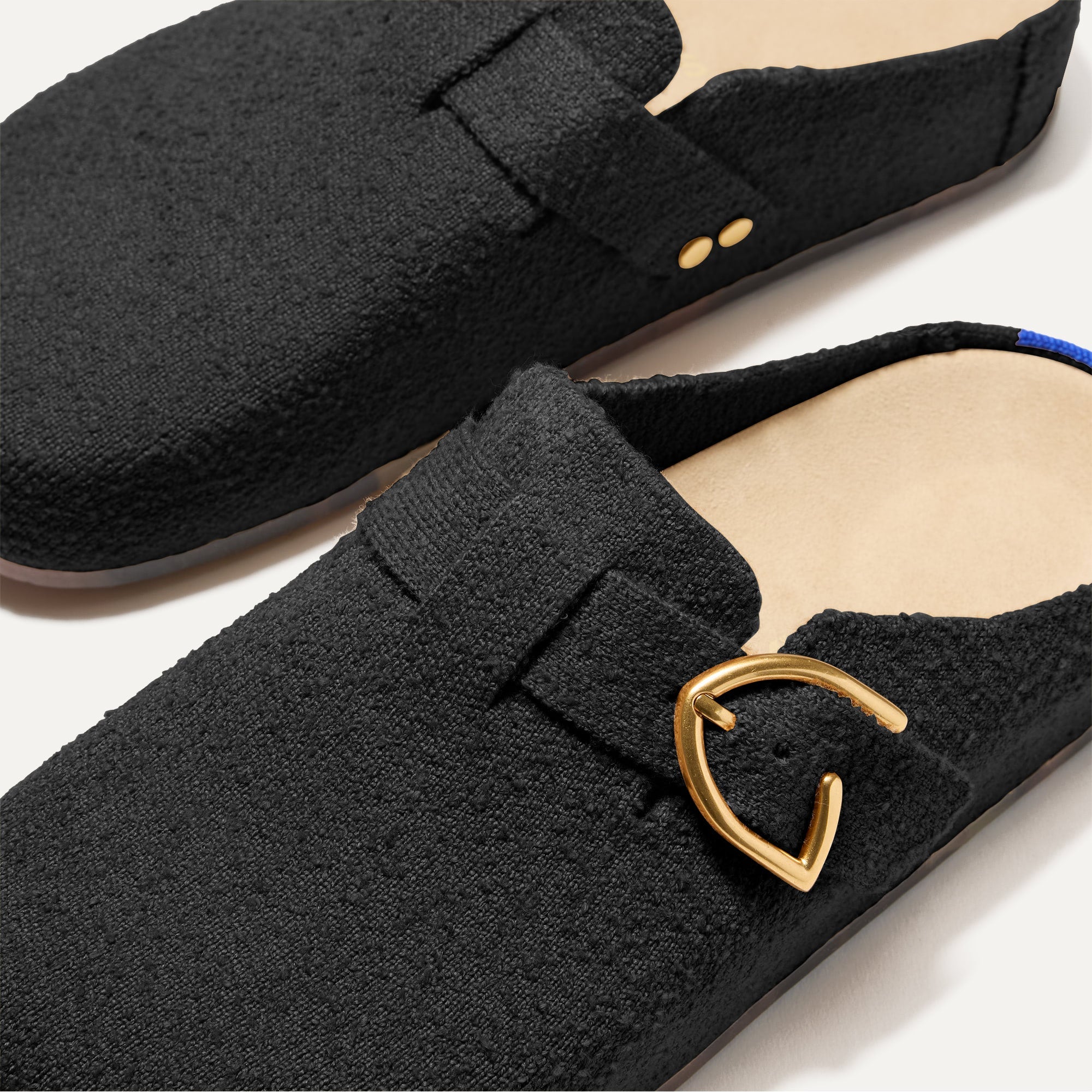 The Buckle Clog - Soft Black Boucl?? - Image 5