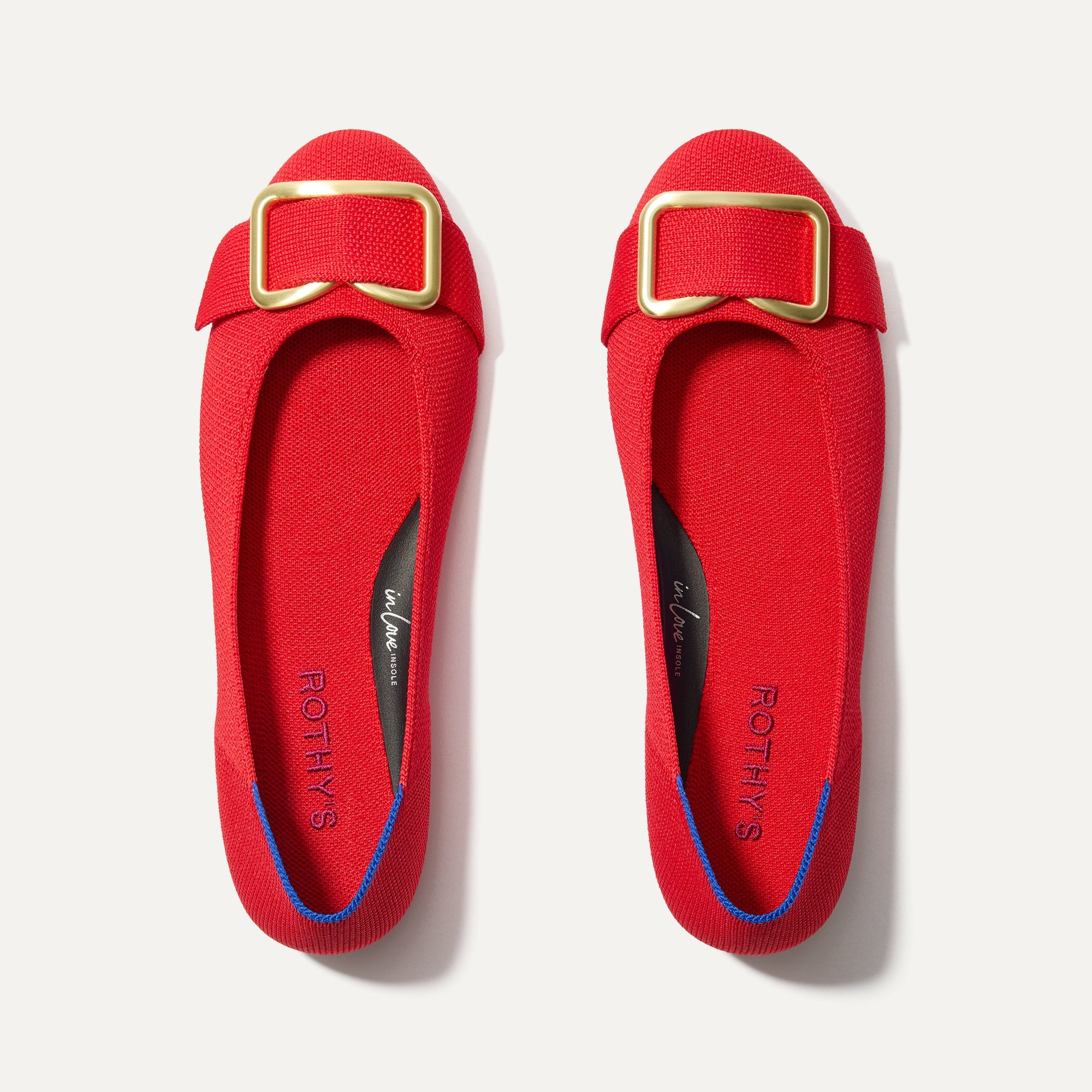 The Emblem Ballet Flat - Cardinal
