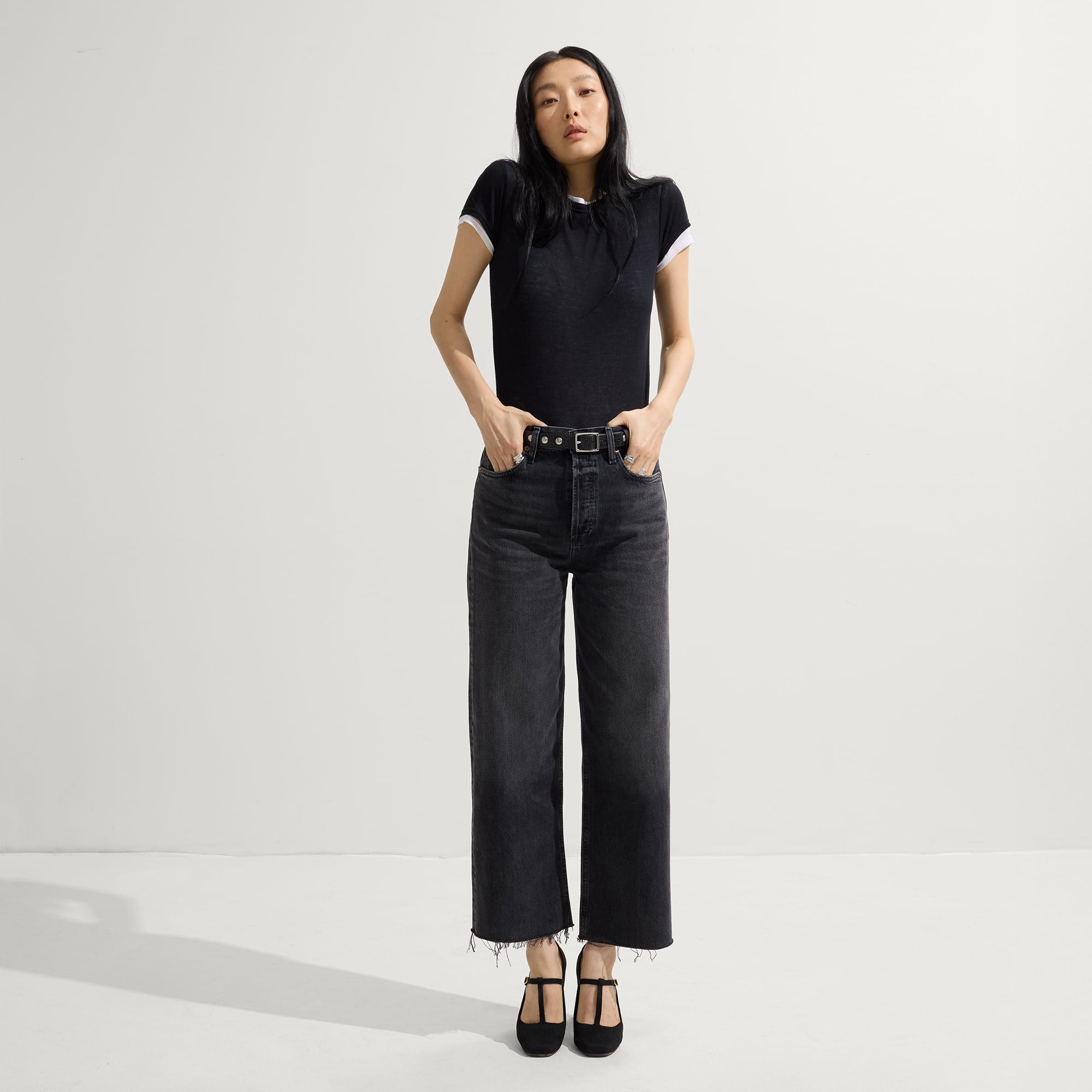 The T?CStrap Mary Jane - Black - Image 3