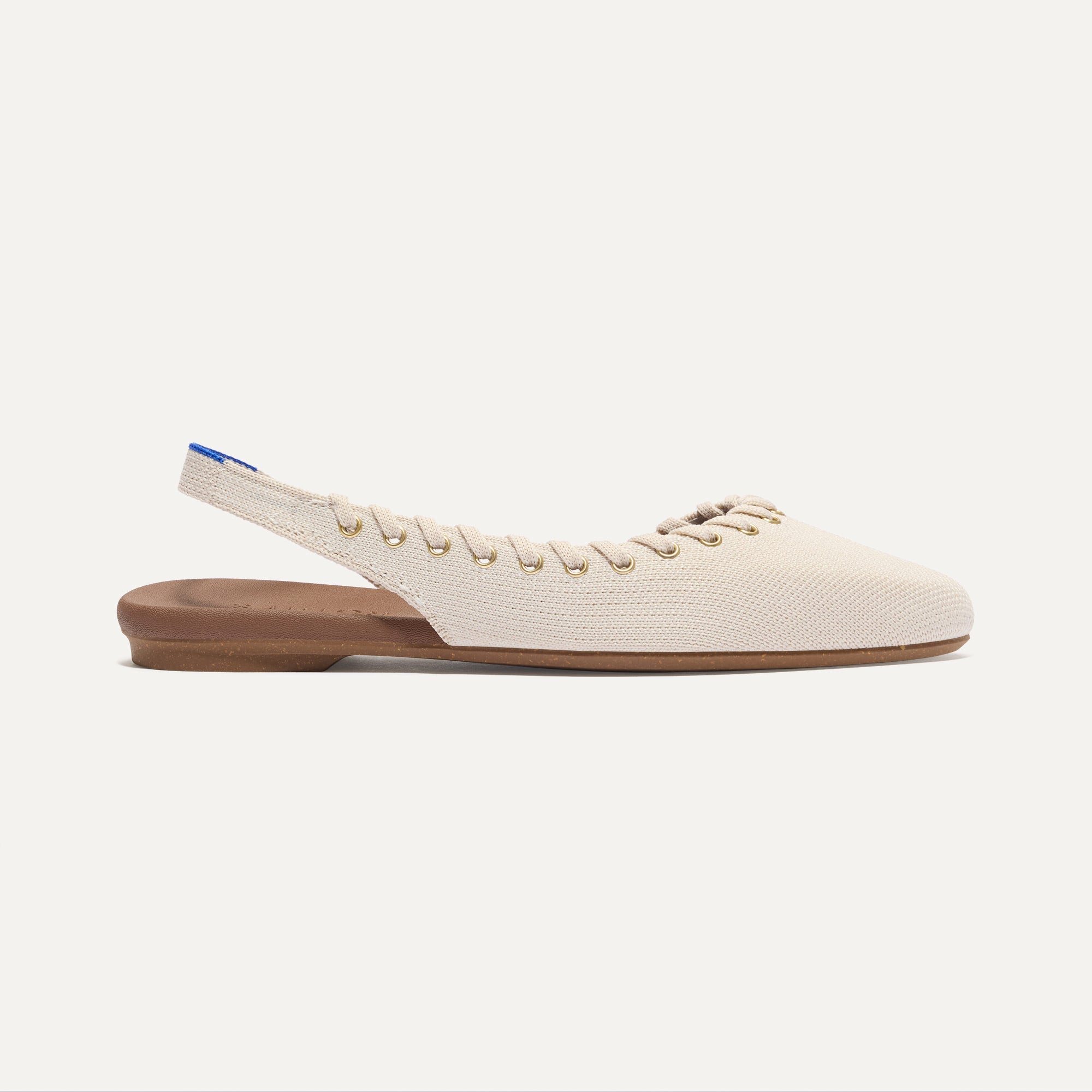 The Almond Slingback - Eyelet Ivory - Image 5