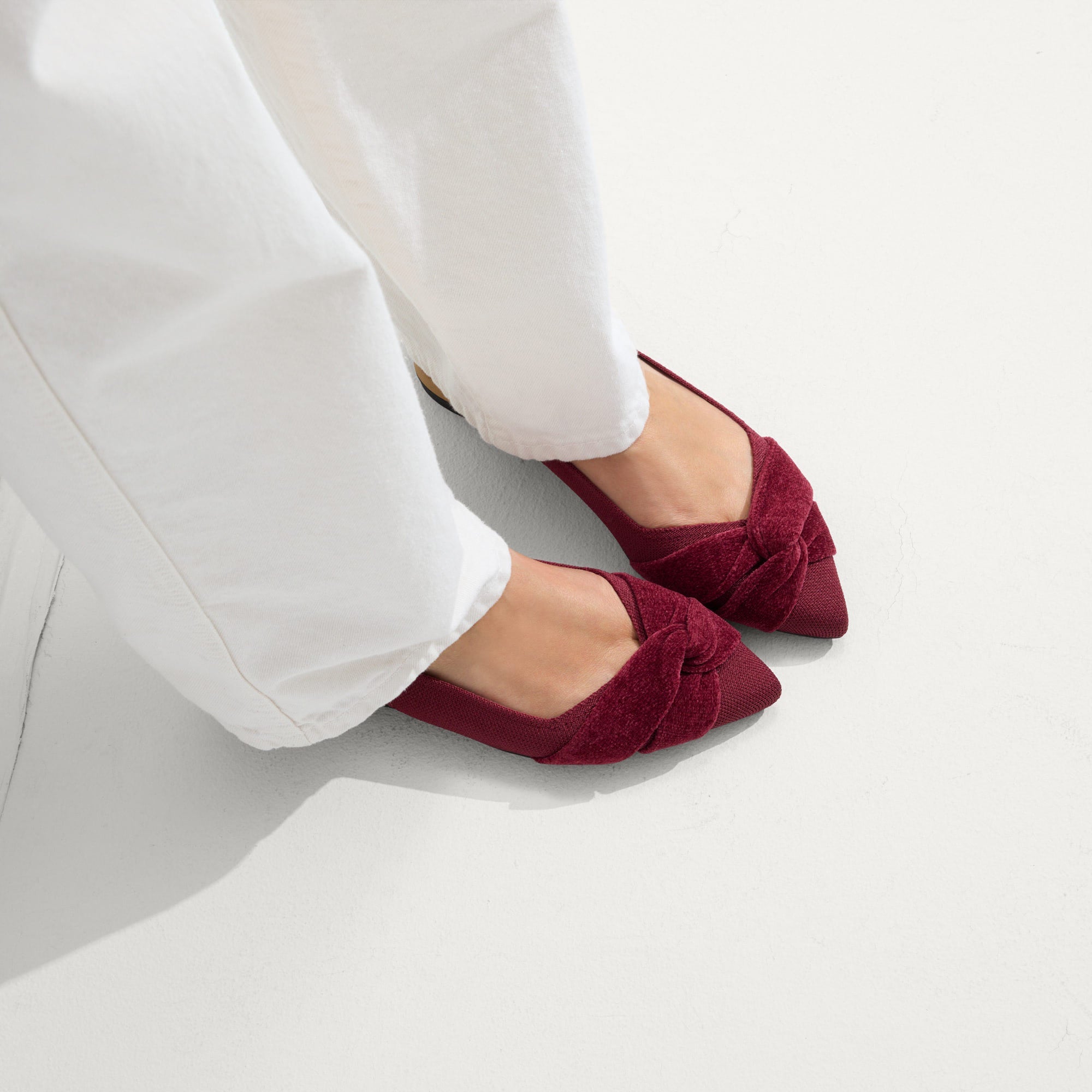 The Twist Point Slingback - Cabernet - Image 3